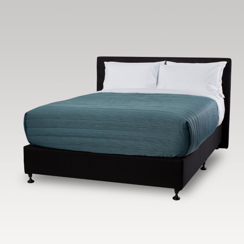 Elegant lagoon bed scarf with channel quilting, soft microfiber, versatile for stylish bed decor and warmth.