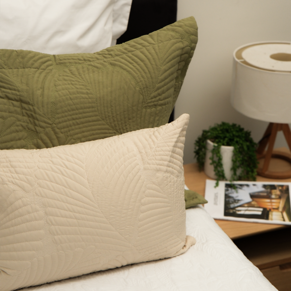 Oblong Cushion Cover - Dreamticket Amora (Beige)