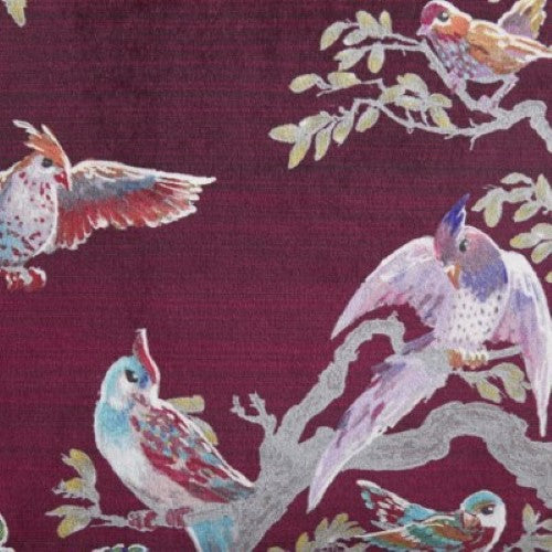 LLB Birdity Absurdity Pink 43x43cm Cushion Cover