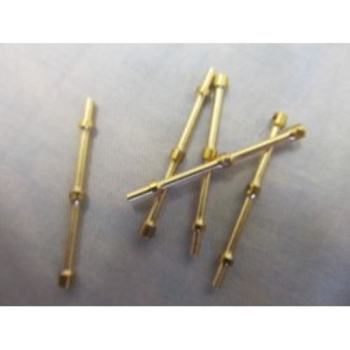 Wooden Rail Station fitting, 30mm, crafted from quality wood for model trains, features a 2-hole design for easy installation.