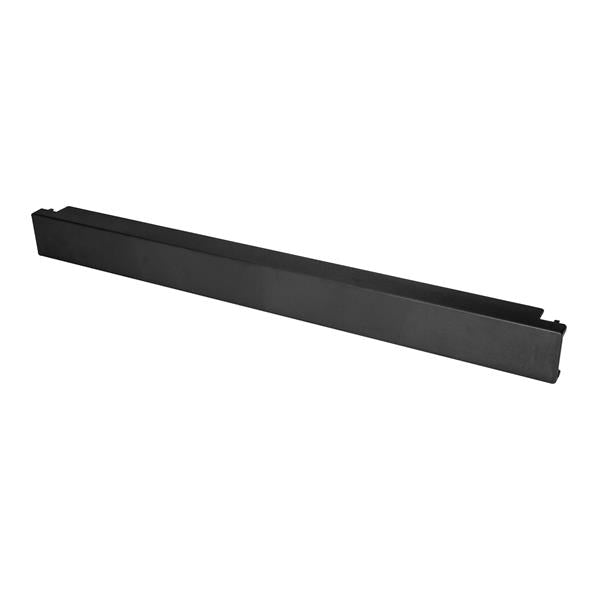 1U tool-less blanking panels for 19-inch racks, enhancing airflow and organization in server rooms, 10-pack.
