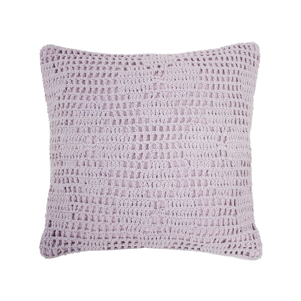 Callista Square Cushion Lilac- Bambury