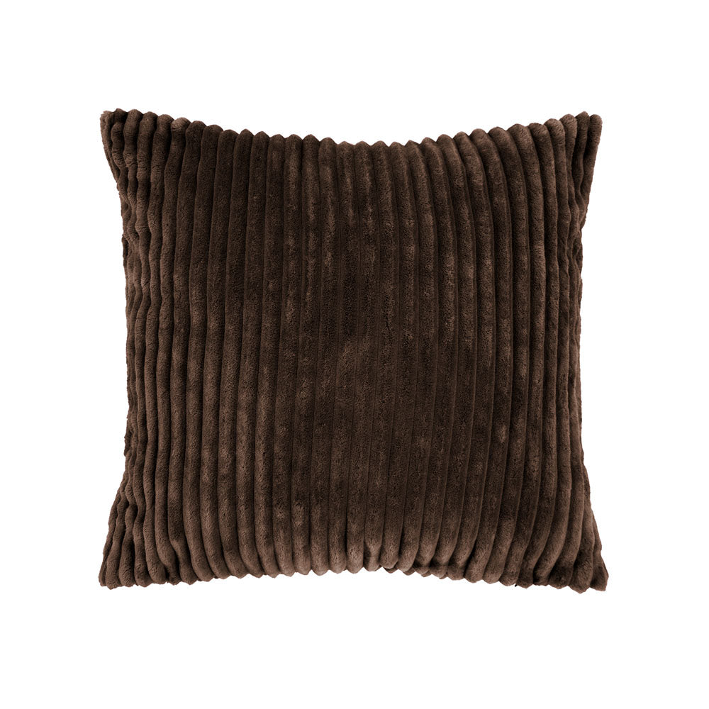 Channel Square Cushion Chocolate - Bambury