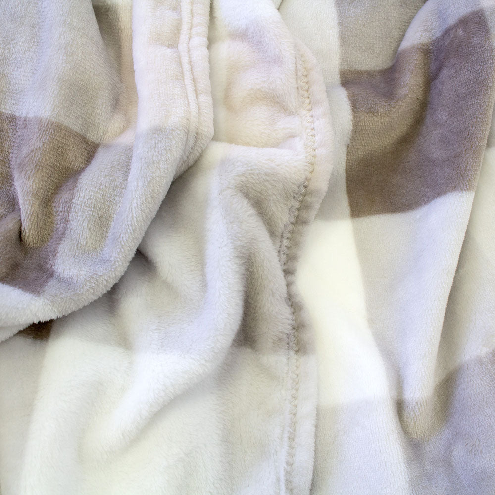 Charlie Ultraplush Throw Nougat - Bambury