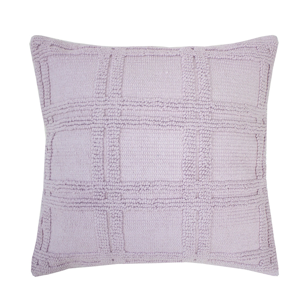 Christos Square Cushion Lilac- Bambury