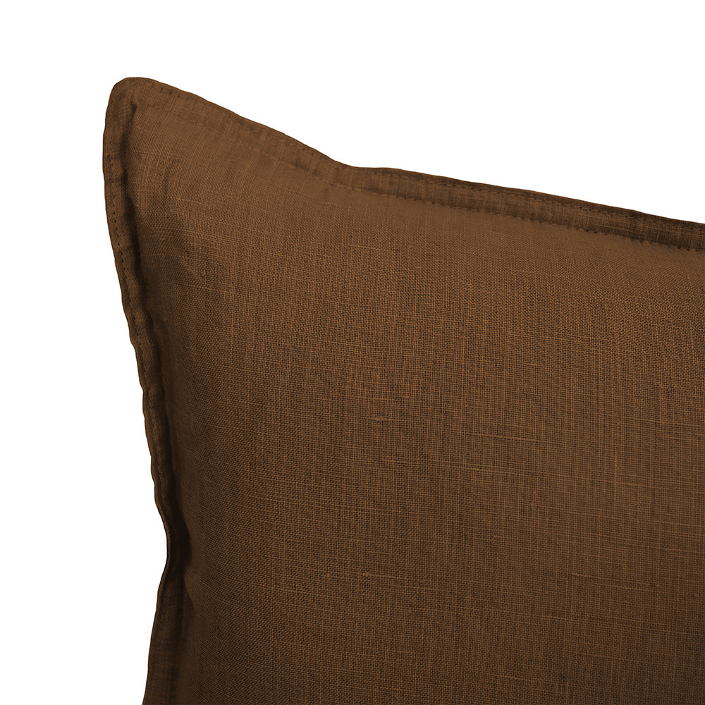 Linen Rectangle Cushion Hazel