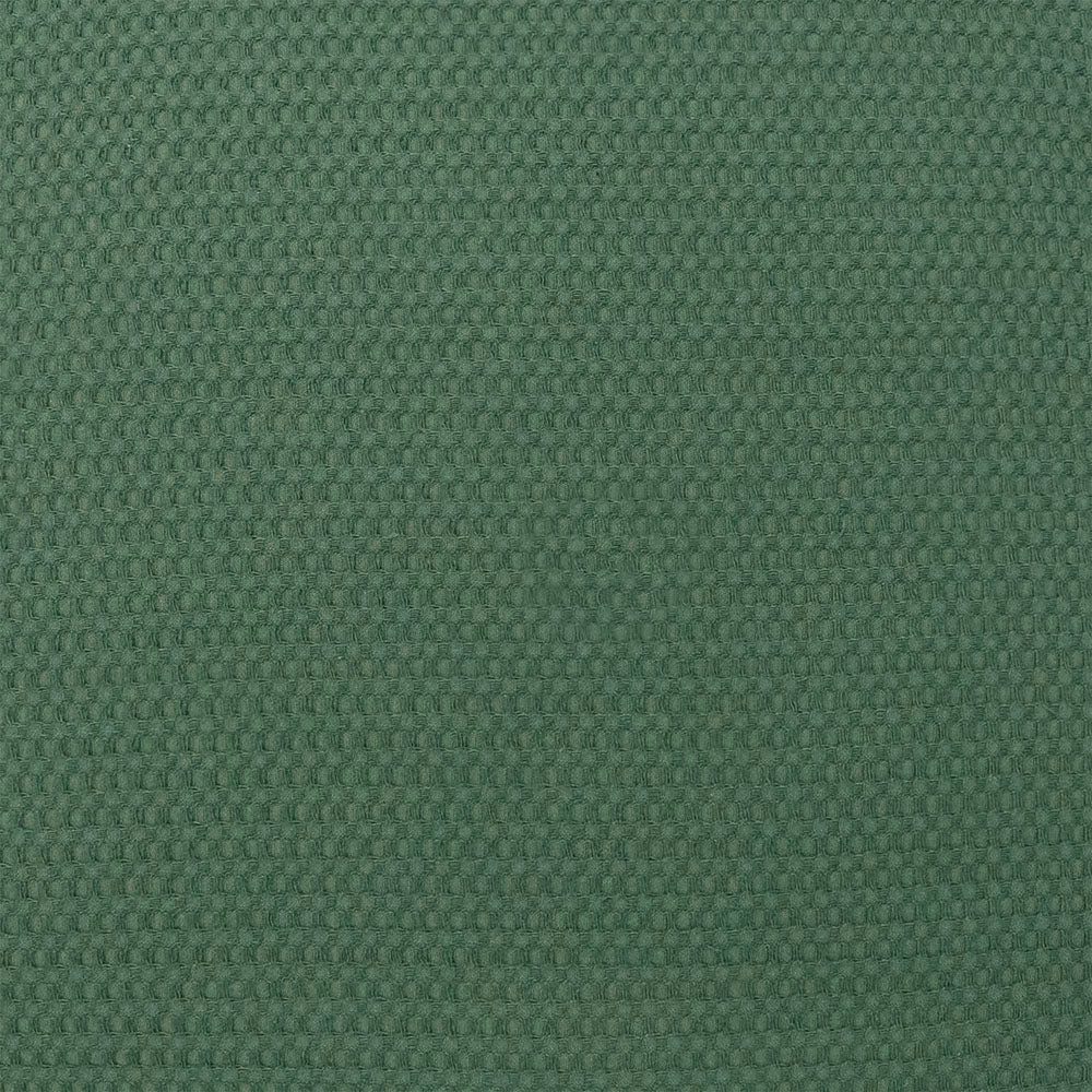 Milo Waffle Square Cushion Juniper - Bambury