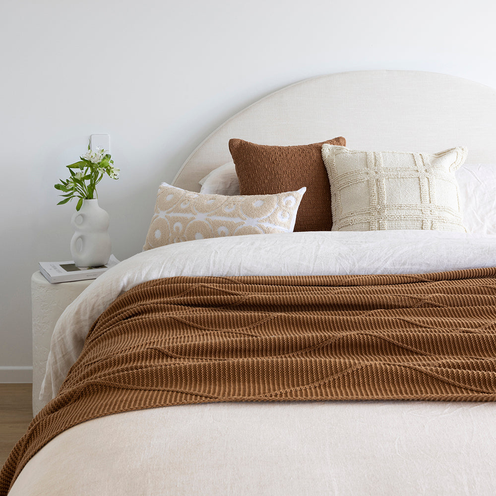 Philippa Rectangle Cushion Pebble - Bambury