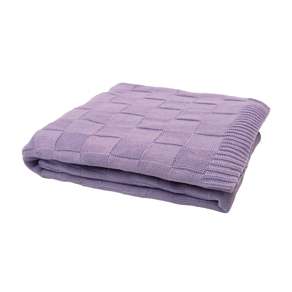 Solomon Throw Lilac - BAMBURY