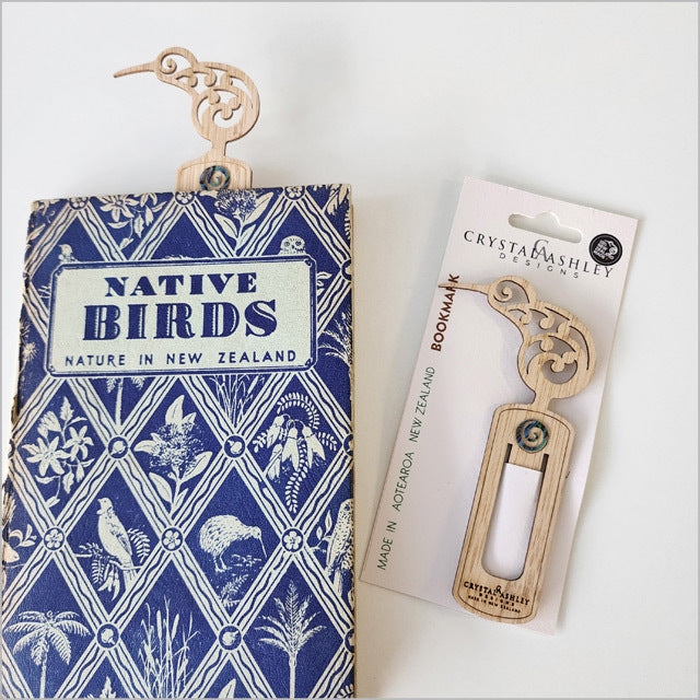 Bookmark - Koru Kiwi (6.4cm x 12.3cm)