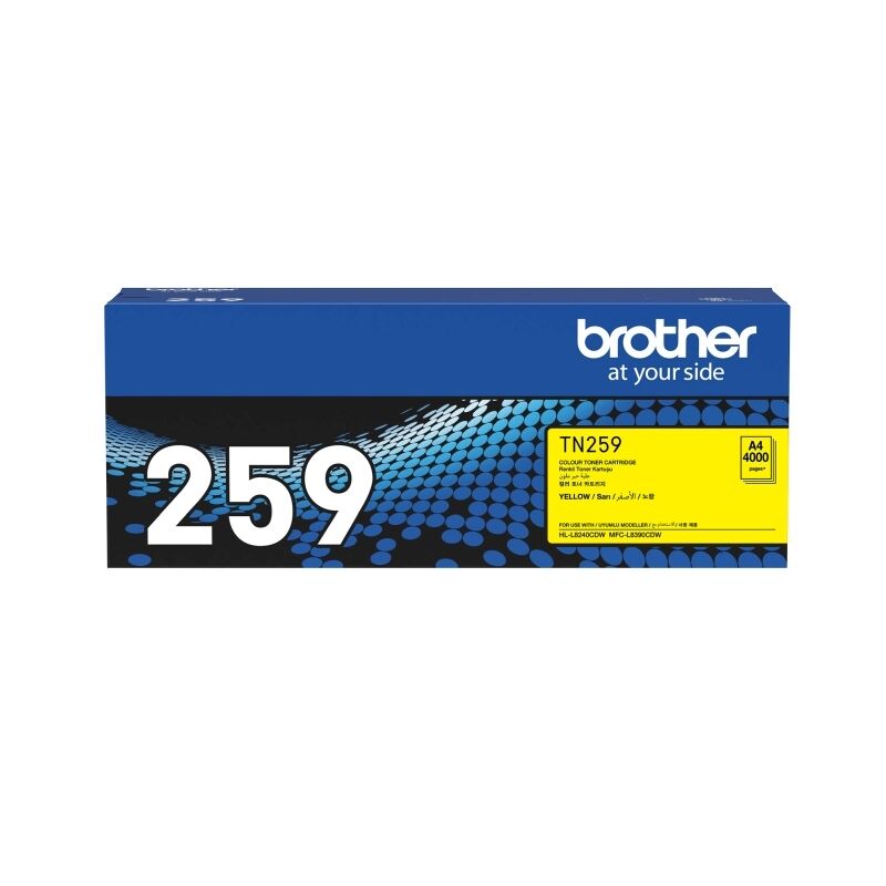 Brother TN259 Yel Toner Cartridge