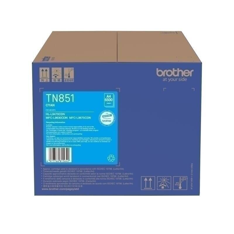 Brother TN851C Cyan Toner