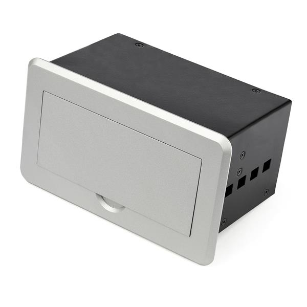 4K Conference Table Connectivity Box - HDMI, VGA, DisplayPort, USB Ports & Ethernet