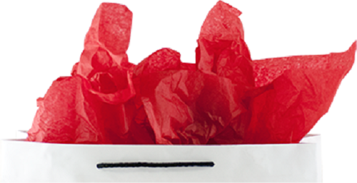 Tissue Paper/Wrapping Paper - RED x 480 Sheets