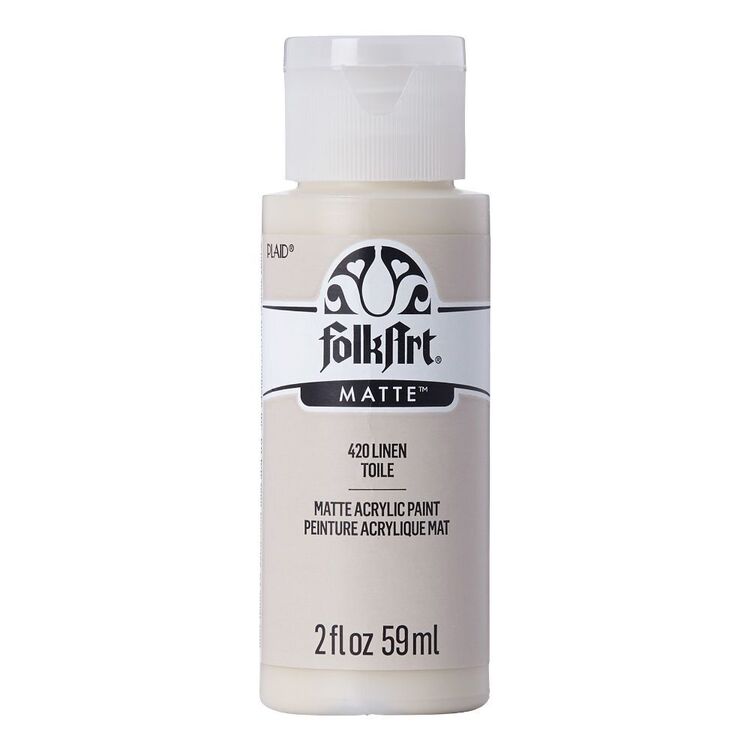 Folk Art Acrylic Paint 2oz/59ml LINEN K420