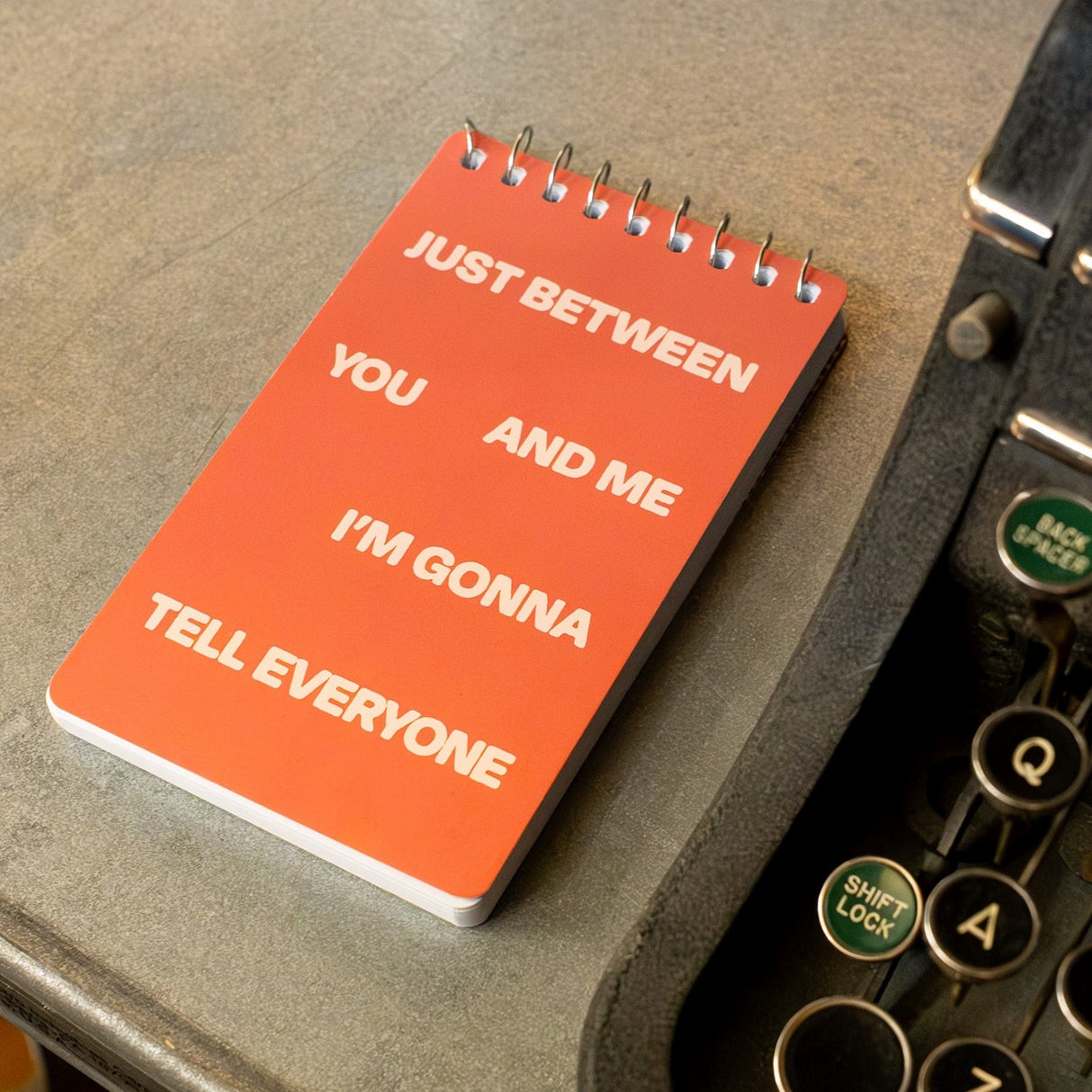 Spiral Notebooks - Tell Everyone