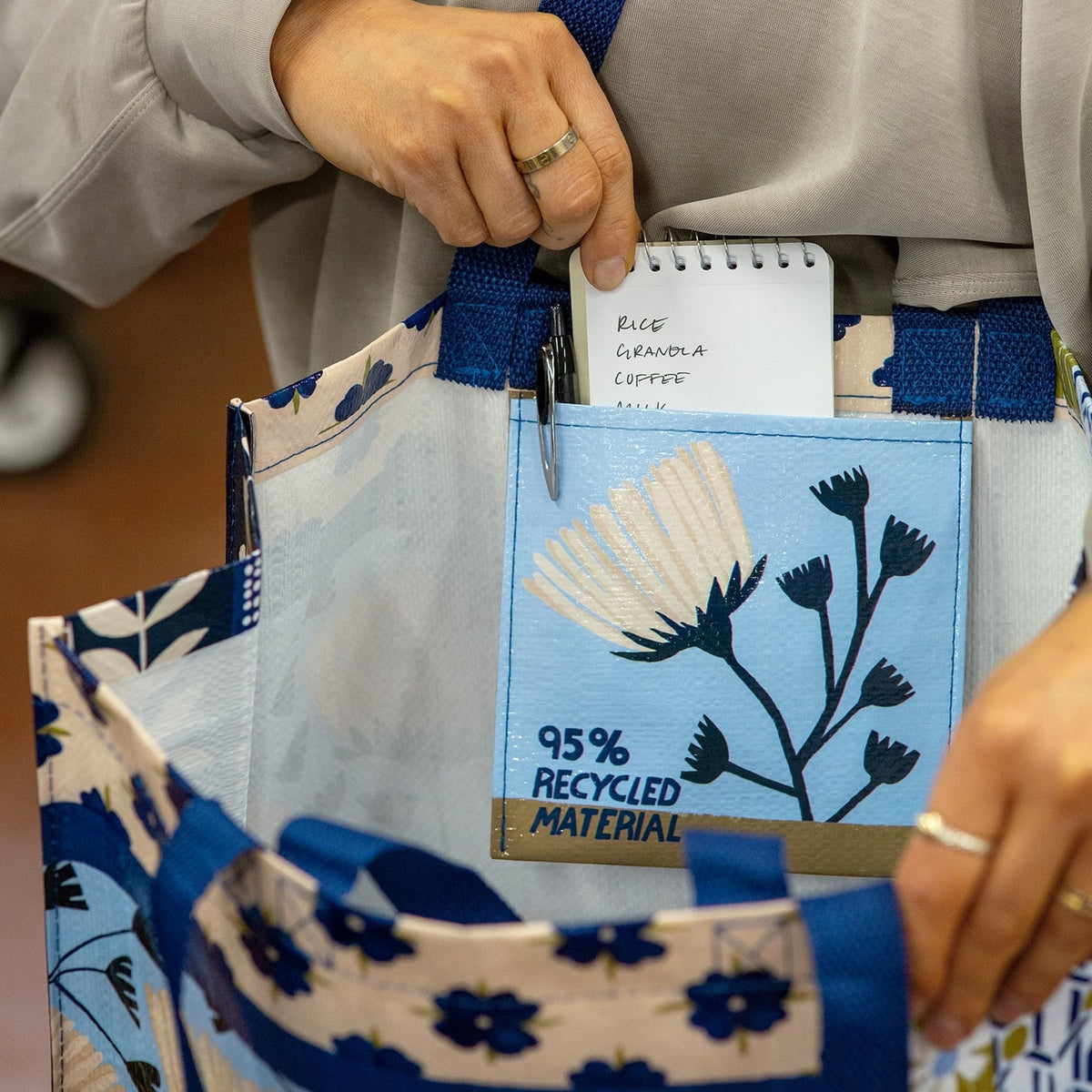 Shoulder Tote Bag - Patchwork