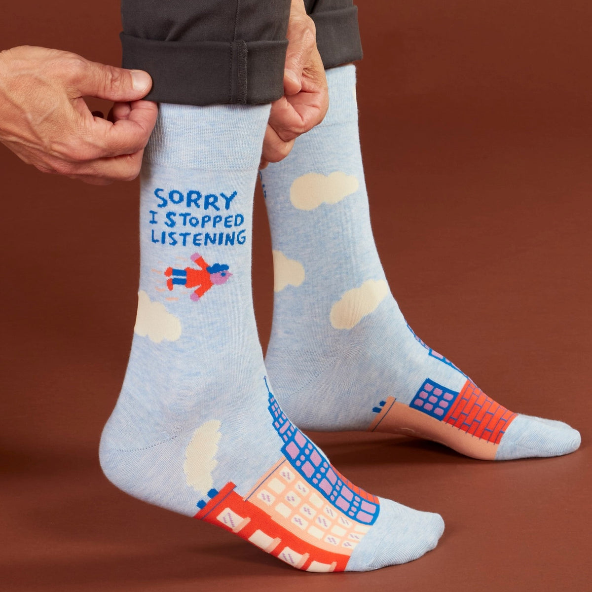 Men's Socks - I Stopped Listening