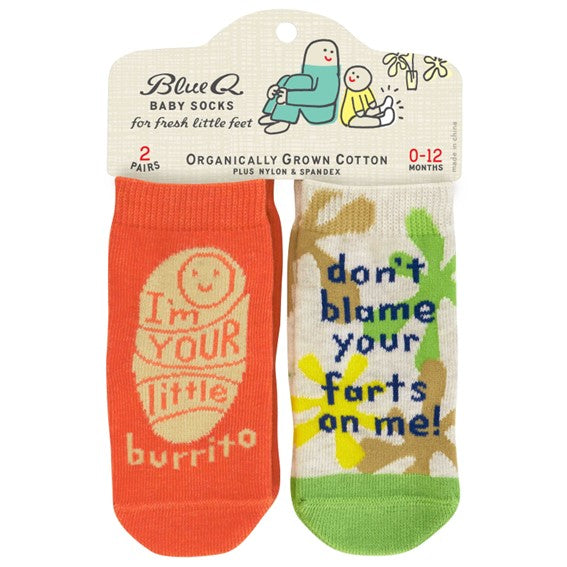 Baby Socks - Lil Burrito / Farts
