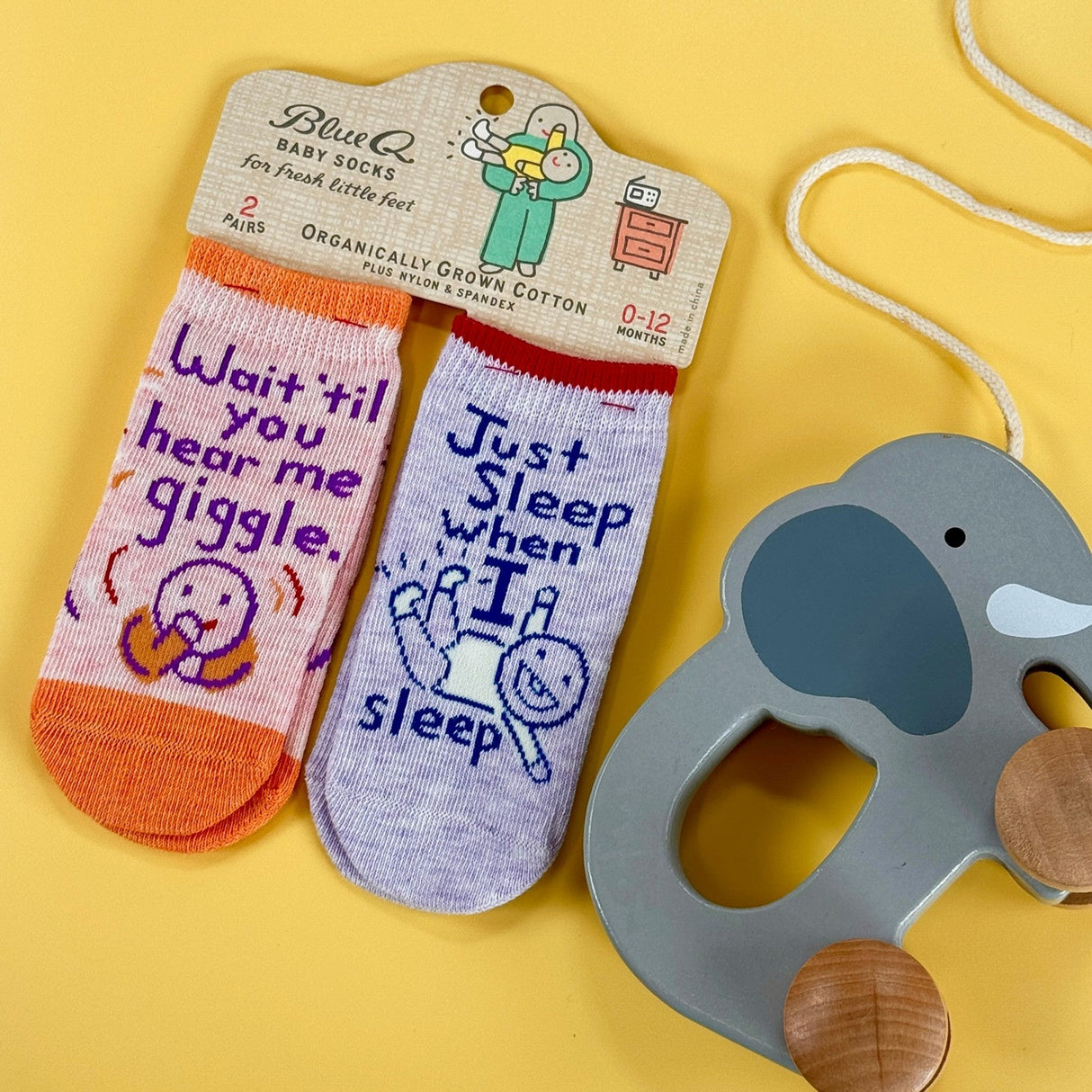 Baby Socks - Giggle / Sleep