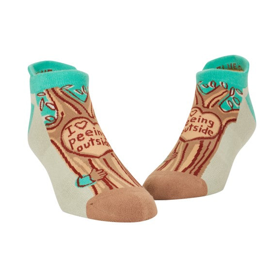 Sneaker Socks - Peeing Outside S/M