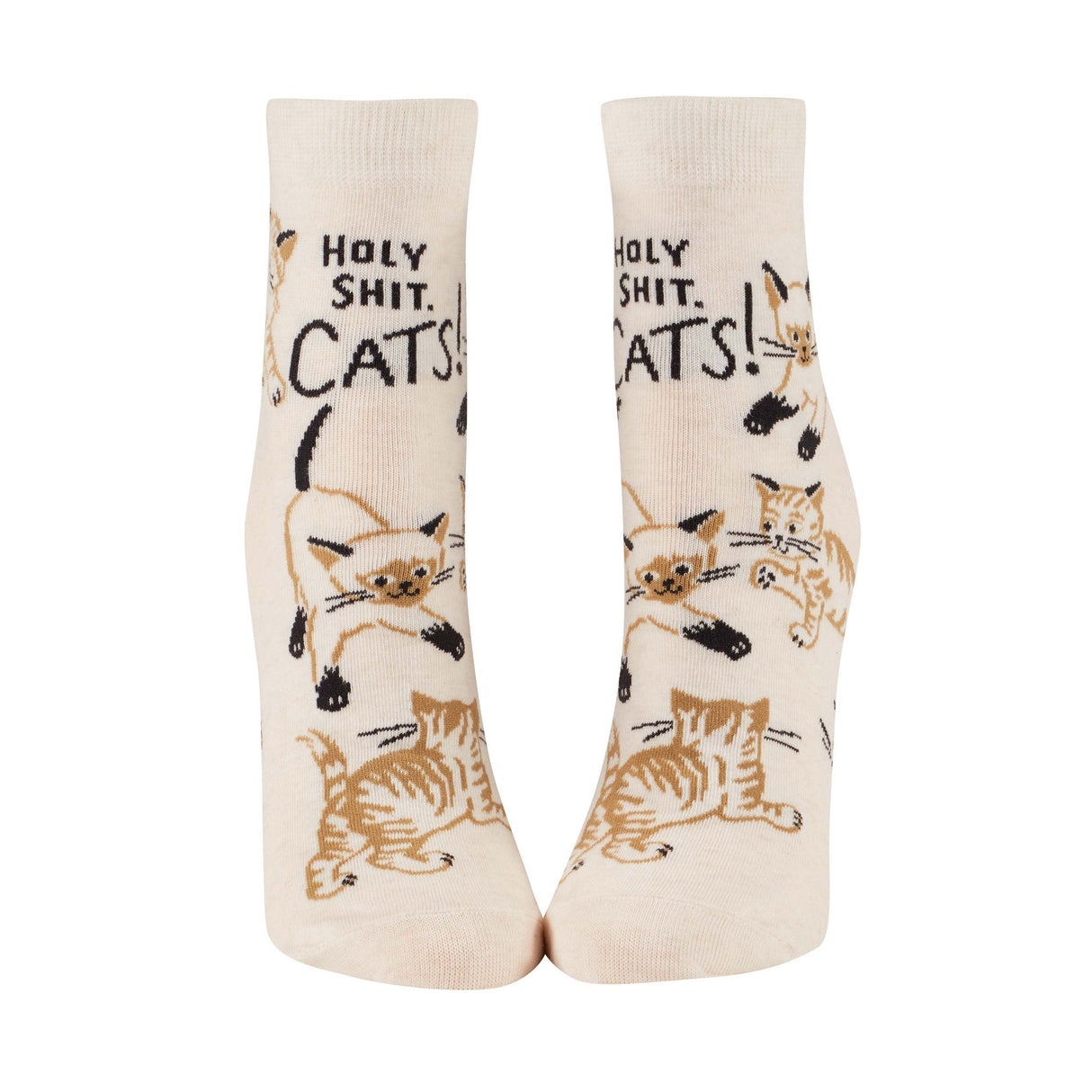 Ankle Socks - Holy Shit. Cats!