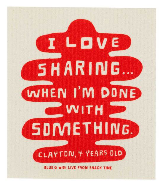 Swedish Dish Cloth - I Love Sharing
