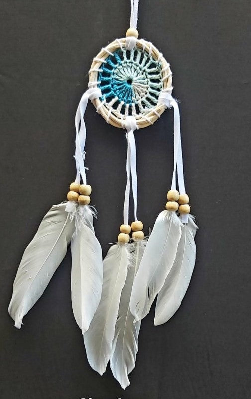 Dreamcatcher - White 6cm (Set of 4)