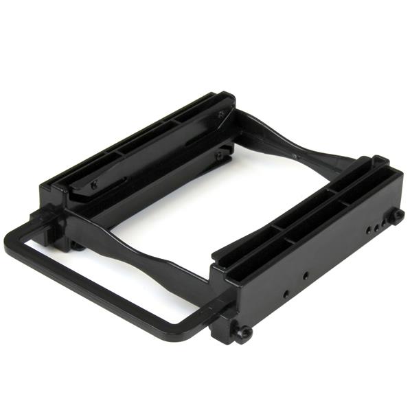 Dual 2.5" SSD/HDD Mounting Bracket for 3.5" Drive Bays - No Tools Required, Easy Install