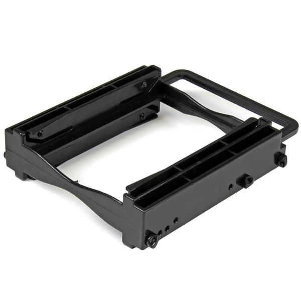 Dual 2.5" SSD/HDD Mounting Bracket for 3.5" Drive Bays - No Tools Required, Easy Install