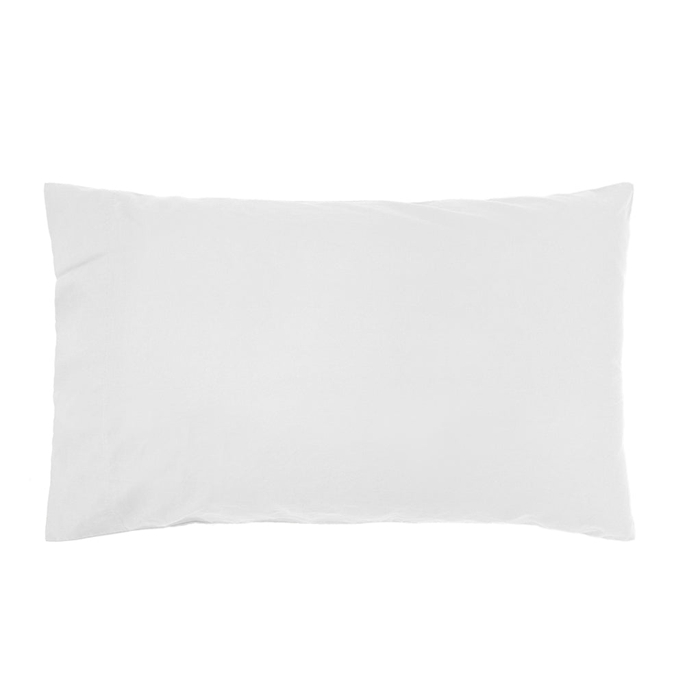 KIng Single Temple Organic Cotton Sheet Set Ivory- Bambury