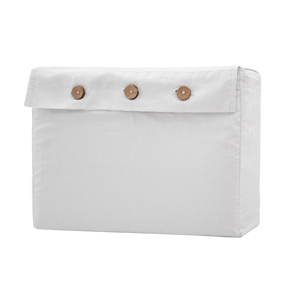 Single Temple Organic Cotton Sheet Set Ivory- Bambury