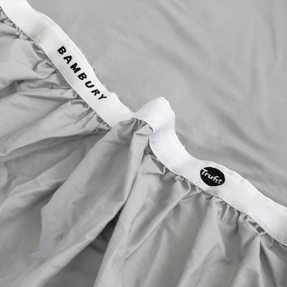 Queen Tru Fit Sheet Set Silver- Bambury