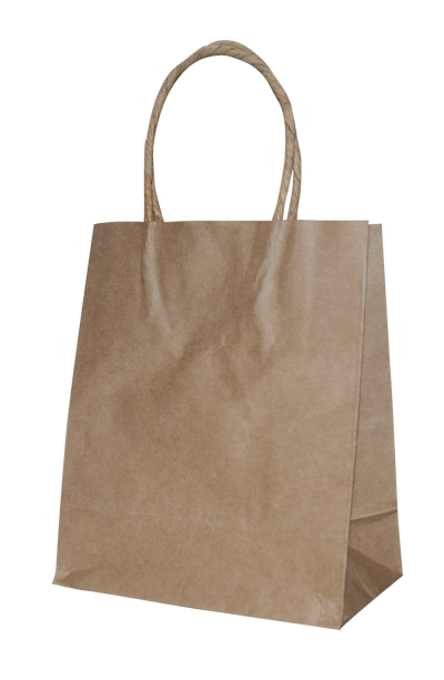 Paper Bags Brown - (500 Bags) 16.5 x 14.5cm