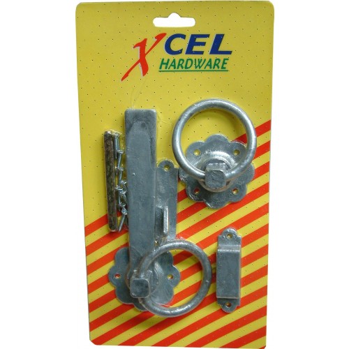 Ring Gate Latch Galv.Plain   152mm