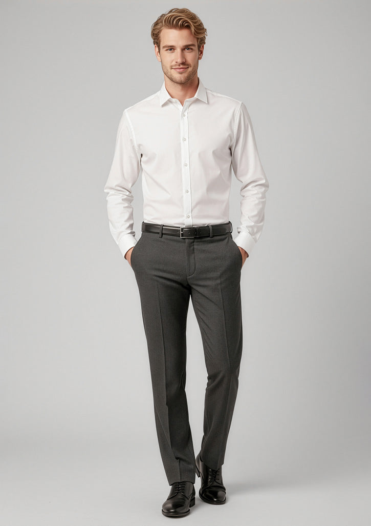 Classic Mens Flat Pant - Navy