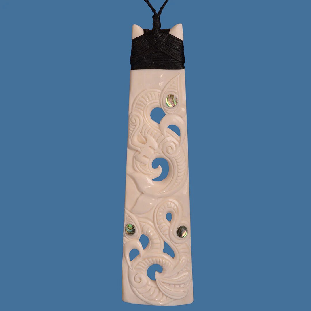 Bone Toki with Manaia