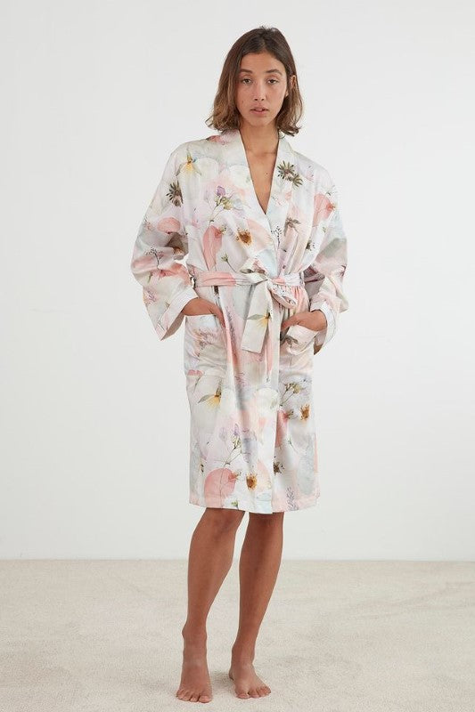 Bathrobe / Robe - Petals (L/XL) - BAKSANA