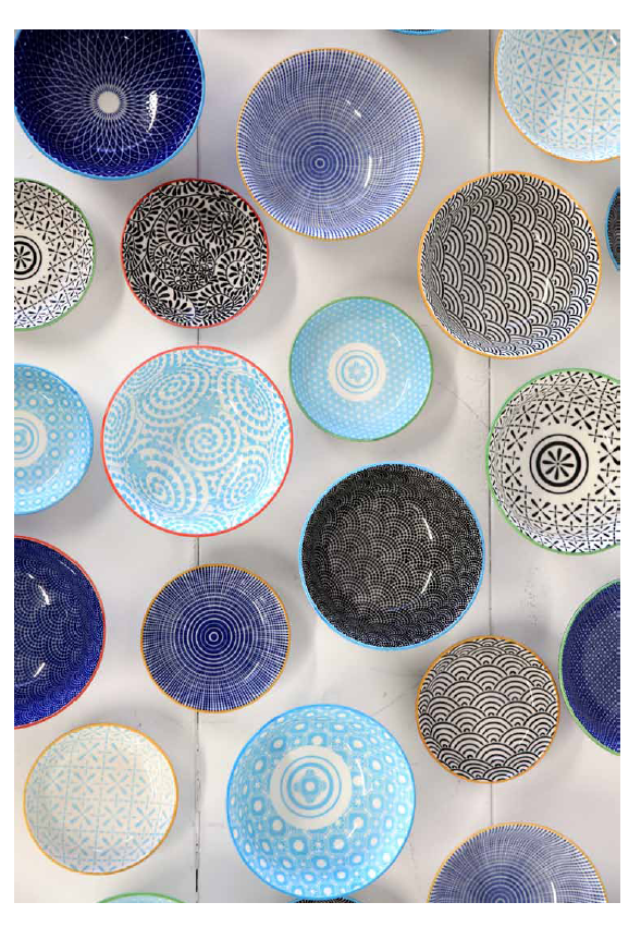 Serving Bowls  - Powder Blue Village Kiln - Ceramic - Set of 4