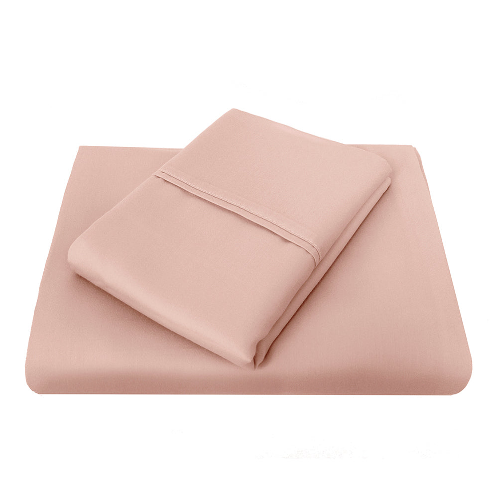 1000TC Sheet Set Blush King- Bambury