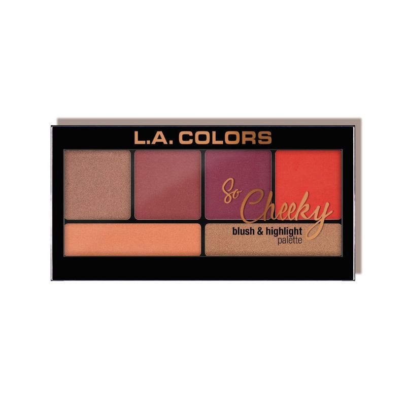 LA Colors So Cheeky Blush & Highlight - Hot & Spicy