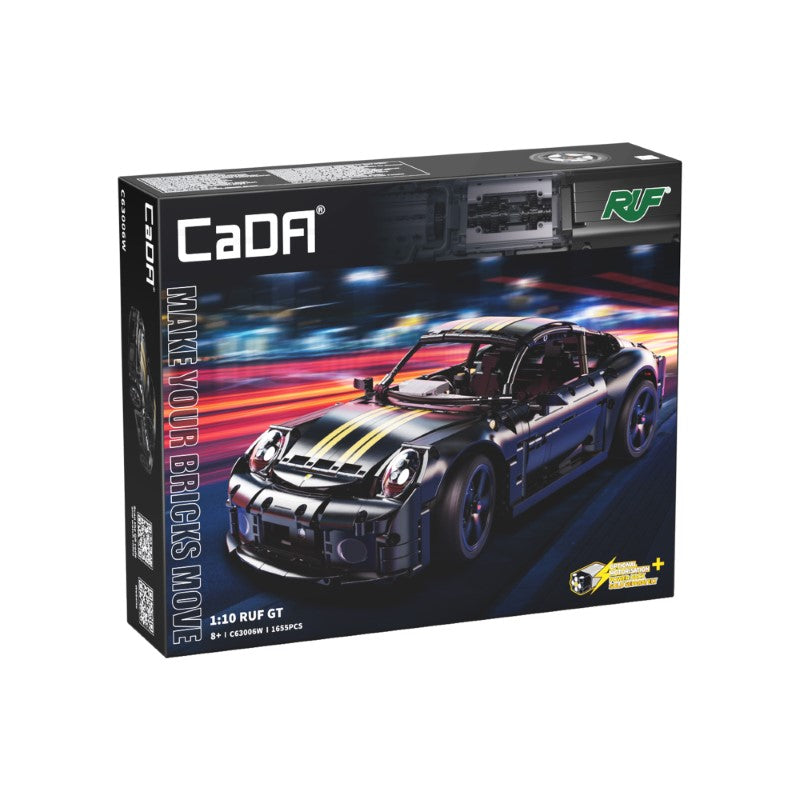 Brick Car Set - CADA 1:10 RUF GT BRICK CAR