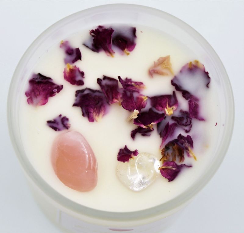 Soy Wax Candle - Crystal Pink Champagne (9.3cm)