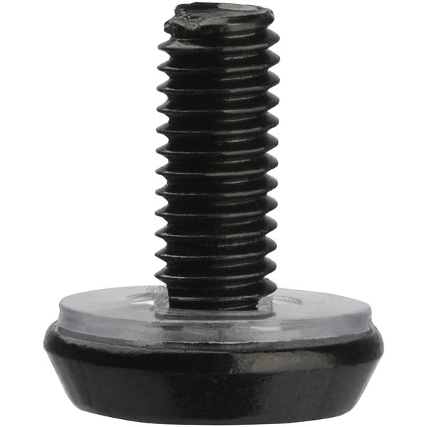 High-Quality 10-32 Server Rack Screws and Nuts - 50 Pack - Black - TAA Compliant Hardware