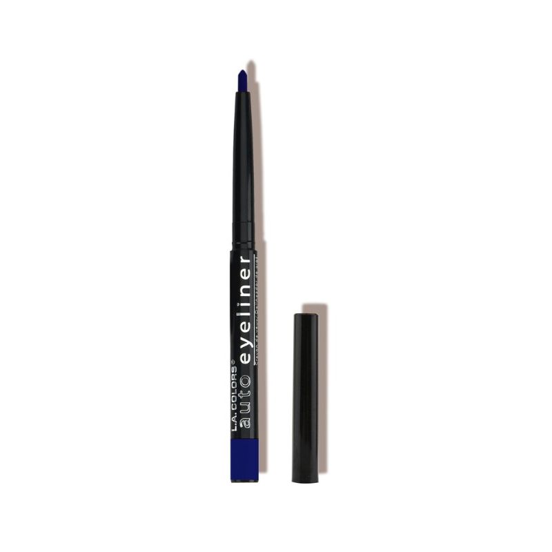 LA Colors Auto Eyeliner in Navy: smudge-proof, retractable pencil for precise application and vibrant, long-lasting color.