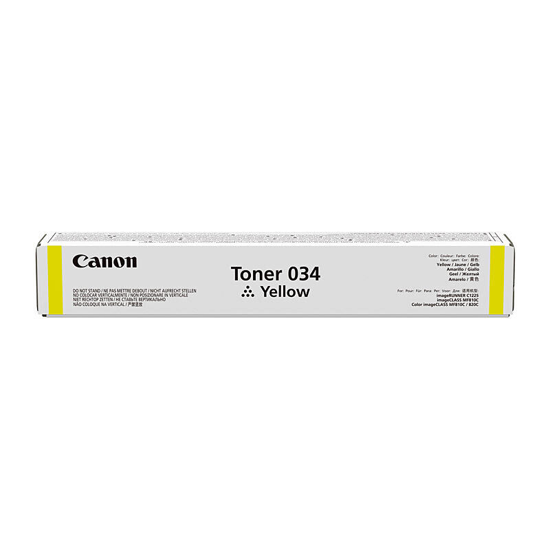 Canon Cartridge034 Yellow Toner
