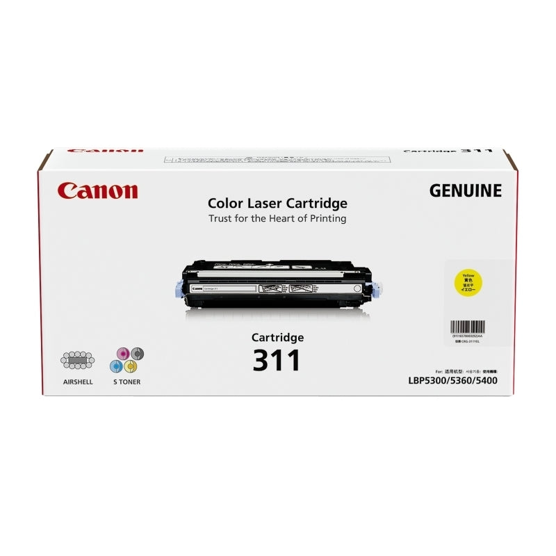 Cartridge311Y Canon Yellow Toner