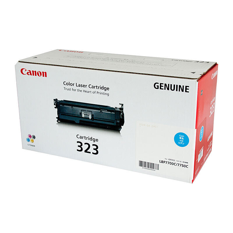 Cartridge323C Canon Cyan Toner