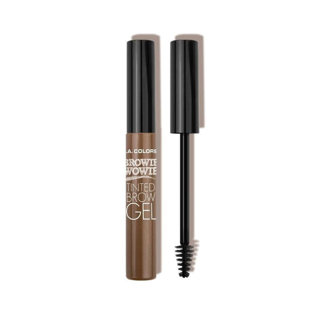 LA Colors Tinted Brow Gel in Soft Brown, enhancing and defining brows for a natural, polished look.