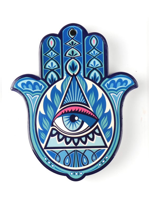 Hamsa Hand 2 - Ceramic Boho (22.5cm)